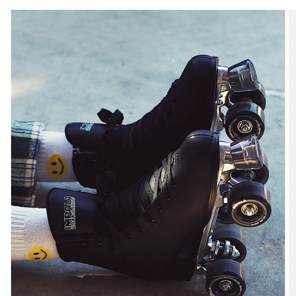 Impala Black Roller Skates